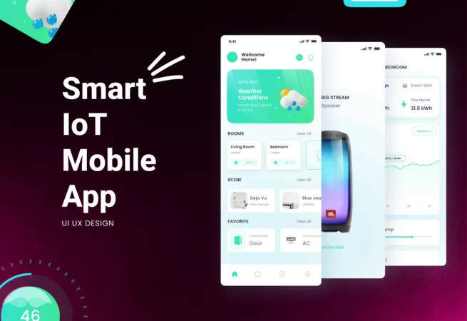 Smart IoT Mobile App by Visual Side