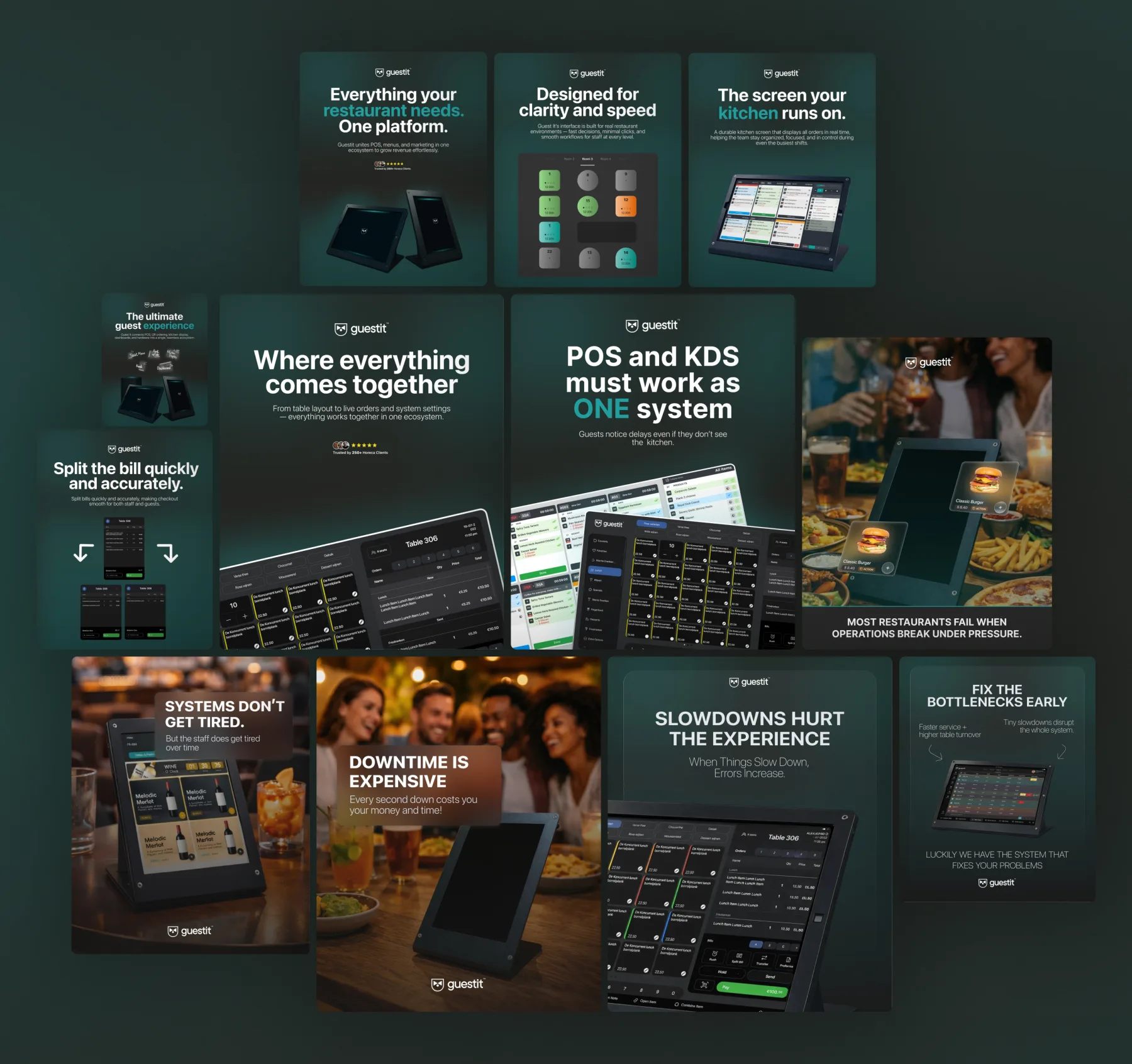 Guestit product ecosystem and digital design presentation