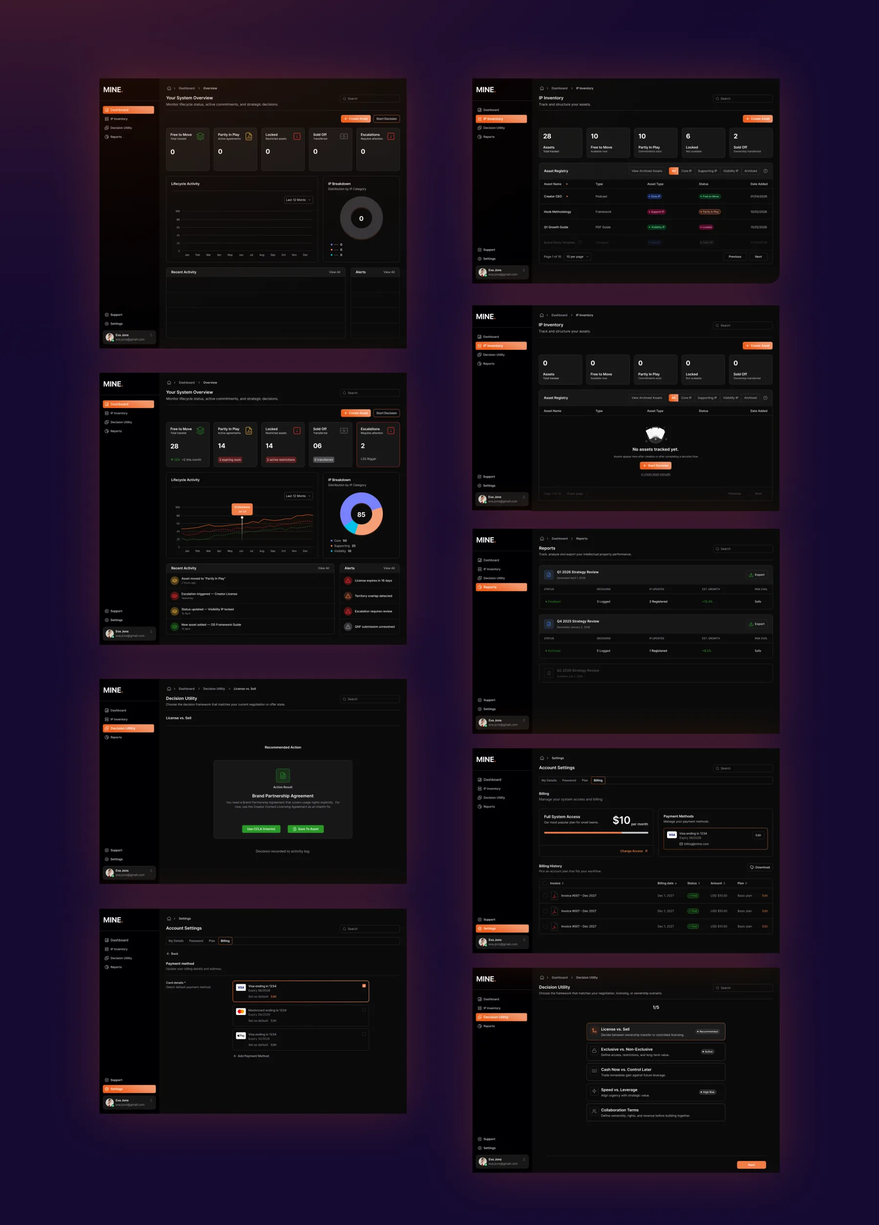 Legal Business Playbook OS design system