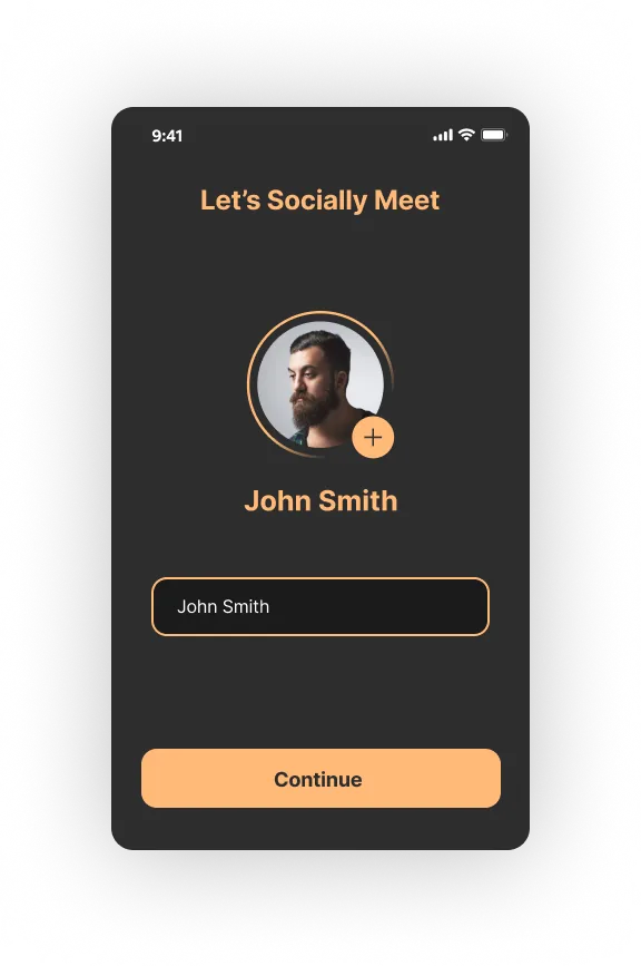 Social Meet platform interface screenshot 15